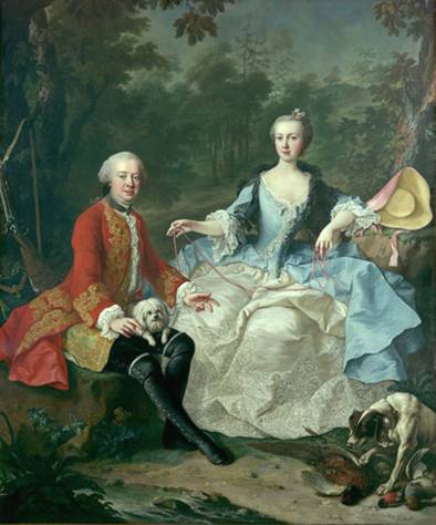 Count Giacomo Durazzo and his Wife ca. 1762 	by Martin van Meytens the Younger 1695-1770 The Metropolitan Museum of Art New York NY 50.50